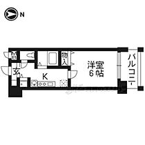 京都府京都市中京区夷川通柳馬場東入俵屋町（賃貸マンション1K・4階・21.56㎡） その2