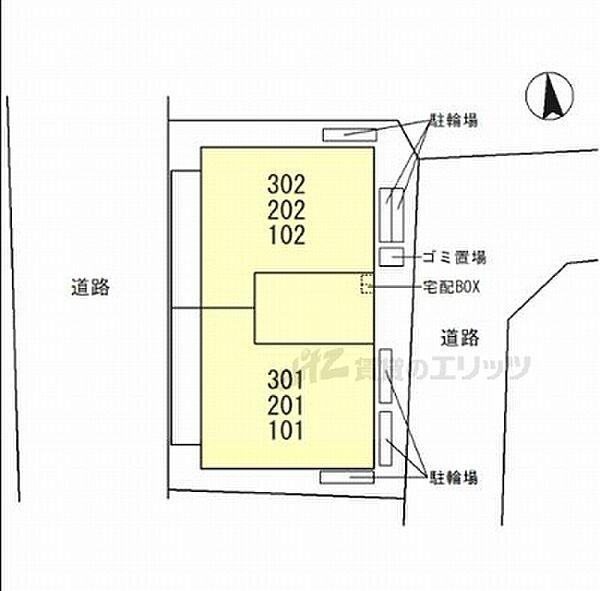 ブリランテ山ノ内 101｜京都府京都市右京区山ノ内赤山町(賃貸アパート1DK・1階・32.15㎡)の写真 その13