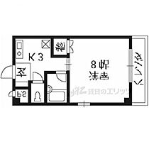 京都府京都市右京区梅津南広町（賃貸マンション1K・3階・22.68㎡） その2