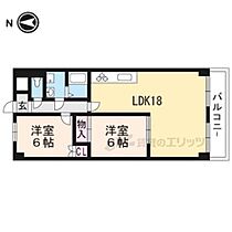 京都府京都市右京区太秦下刑部町（賃貸マンション2LDK・10階・61.05㎡） その1