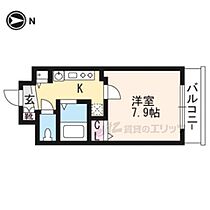 京都府京都市上京区上の下立売通御前通西入２丁目堀川町（賃貸マンション1K・3階・24.00㎡） その2