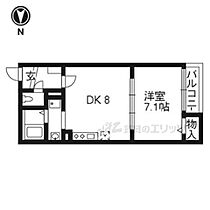 Ｌｕｎａ新町 102 ｜ 京都府京都市上京区新町通寺之内上る３丁目大心院町（賃貸アパート1DK・1階・35.37㎡） その2