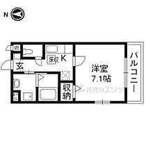 京都府京都市北区平野東柳町（賃貸アパート1K・2階・25.46㎡） その2