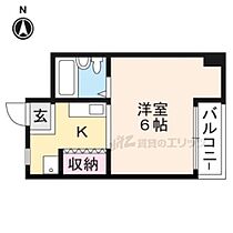 京都府京都市下京区珠数屋町（賃貸マンション1K・4階・20.64㎡） その2