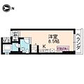 一条織信マンション4階5.6万円