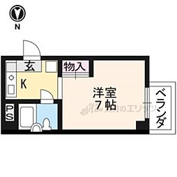 ｃｉｔｙ　ｖｉｒｒ戸田 2階1Kの間取り