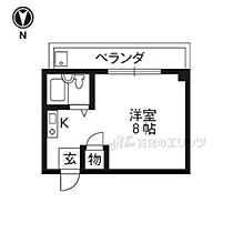 京都府京都市中京区壬生東檜町（賃貸マンション1K・4階・19.44㎡） その2