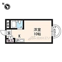 ラ・フォーレ西大路 303 ｜ 京都府京都市南区吉祥院中島町（賃貸マンション1K・3階・24.50㎡） その2