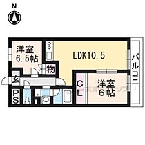 滋賀県近江八幡市出町（賃貸マンション1LDK・2階・50.00㎡） その2