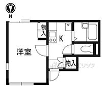 京都府京都市中京区壬生馬場町（賃貸アパート1K・1階・21.20㎡） その2