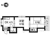 吉祥院ドルフ21 402 ｜ 京都府京都市南区吉祥院長田町（賃貸マンション2K・4階・34.06㎡） その2