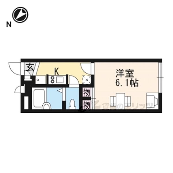 レオパレスハイランドIII 202｜滋賀県彦根市野瀬町(賃貸アパート1K・2階・19.87㎡)の写真 その2