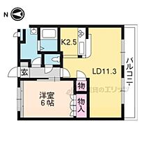 滋賀県大津市神領２丁目（賃貸マンション1LDK・1階・44.95㎡） その2