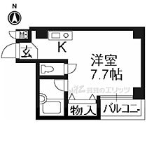 ハイムエルベ 304 ｜ 京都府京都市下京区堀川猪熊の間下魚棚下る南八百屋町（賃貸マンション1R・3階・24.70㎡） その2