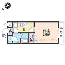 滋賀県愛知郡愛荘町長野（賃貸アパート1K・1階・26.44㎡） その1