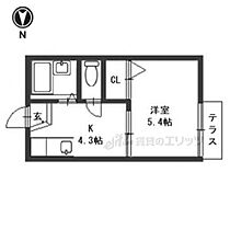 サンライフ皇子山 101 ｜ 滋賀県大津市御陵町（賃貸アパート1K・1階・21.21㎡） その2