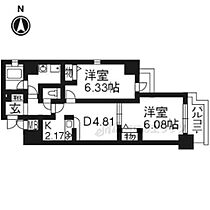 レジディア京都駅前 502 ｜ 京都府京都市南区東九条上殿田町（賃貸マンション2DK・5階・46.03㎡） その1