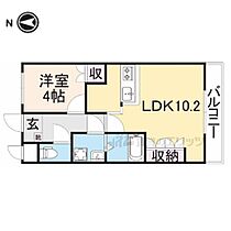 Ａ＆Ｓ・Ｎ 101 ｜ 滋賀県彦根市野田山町（賃貸アパート1LDK・1階・33.05㎡） その2