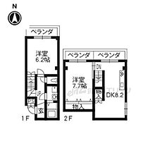 バインオークＣＥＮＴ 515 ｜ 京都府京都市下京区松原通新町東入中野之町（賃貸マンション2LDK・5階・51.95㎡） その2