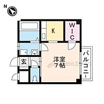 シャトル孝 101 ｜ 滋賀県野洲市行畑２丁目（賃貸アパート1K・1階・26.31㎡） その2