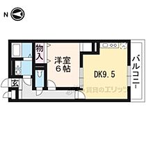 カサレリア 308 ｜ 滋賀県大津市大萱７丁目（賃貸アパート1DK・3階・41.67㎡） その2