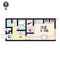 レオパレスシャルマンゾーン照杉 203 ｜ 滋賀県大津市昭和町（賃貸アパート1K・2階・23.18㎡） その2