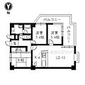 シャリマー五条1階13.5万円