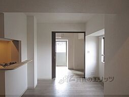 京都市営烏丸線 五条駅 徒歩8分の賃貸マンション 8階1LDKのリビング/ダイニング