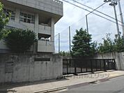 七条中学校まで1300メートル