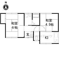 京都府京都市伏見区向島立河原町（賃貸一戸建2K・2階・33.95㎡） その2