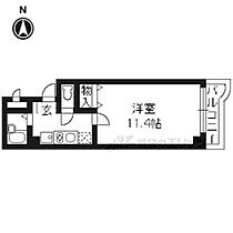 京都府京都市下京区東洞院通松原下る大江町（賃貸マンション1K・2階・28.34㎡） その2