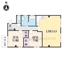 京都府京都市東山区本町５丁目（賃貸マンション2LDK・4階・62.22㎡） その2