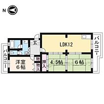 メゾン勧修 404 ｜ 京都府京都市山科区勧修寺風呂尻町（賃貸マンション3LDK・4階・65.73㎡） その2