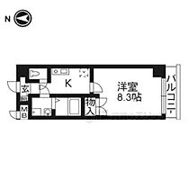 京都府京都市南区大宮通八条下る九条町（賃貸マンション1K・2階・27.45㎡） その2