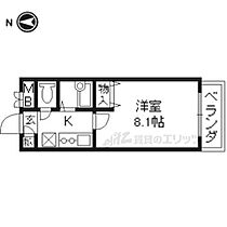 サンロイヤル藤ノ森 105 ｜ 京都府京都市伏見区深草西浦町５丁目（賃貸マンション1K・1階・25.00㎡） その2