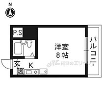 大林マンション 202 ｜ 京都府京都市伏見区東大手町（賃貸マンション1R・2階・18.00㎡） その1