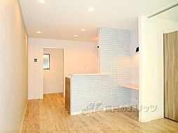 JR東海道・山陽本線 西大路駅 徒歩12分の賃貸アパート 1階1LDKのリビング/ダイニング