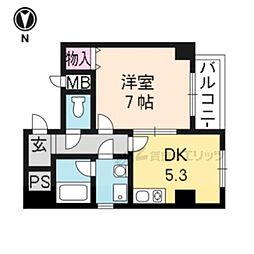 間取図画像 1DK