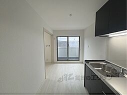 京都地下鉄東西線 醍醐駅 徒歩8分の賃貸アパート 3階1DKのリビング/ダイニング