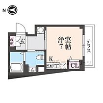 ヴィラ東山本町 107 ｜ 京都府京都市東山区本町4丁目（賃貸マンション1R・1階・23.43㎡） その2