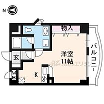 京都府京都市山科区椥辻池尻町（賃貸マンション1R・1階・29.31㎡） その2