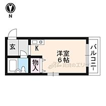 ＶＩＰ大宅 201 ｜ 京都府京都市山科区大宅沢町（賃貸マンション1K・2階・16.20㎡） その2