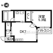 京都府京都市山科区大宅烏田町（賃貸マンション1DK・2階・31.79㎡） その2