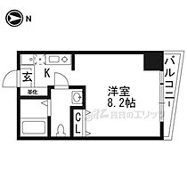 京都府京都市下京区升屋町（賃貸マンション1K・3階・22.08㎡） その1