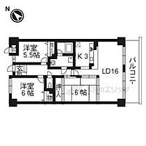 ライオンズマンション京都淀第二  ｜ 京都府久世郡久御山町大橋辺（賃貸マンション3LDK・2階・84.41㎡） その2