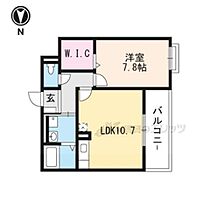 京都府京都市山科区西野小柳町（賃貸アパート1LDK・1階・46.70㎡） その1