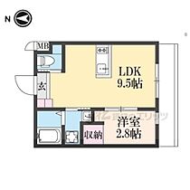 Ｐａｃｅ 107 ｜ 京都府宇治市広野町東裏（賃貸アパート1LDK・1階・33.00㎡） その2