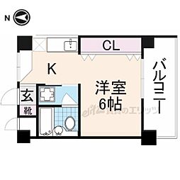 ファーストコート向島 1Kの間取図画像
