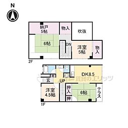 ヴィラたみあき 4階4LDKの間取り