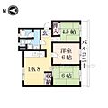 京都市醍醐上ノ山団地A1棟2階6.9万円